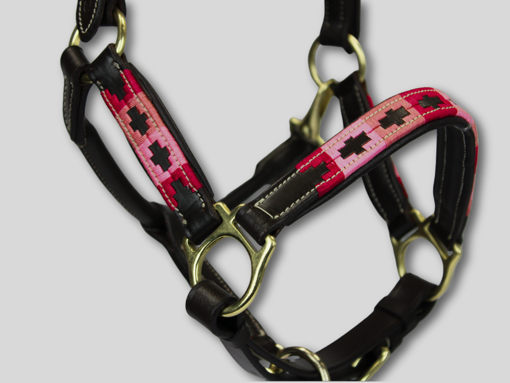 Veulen Halster Polo Roze
