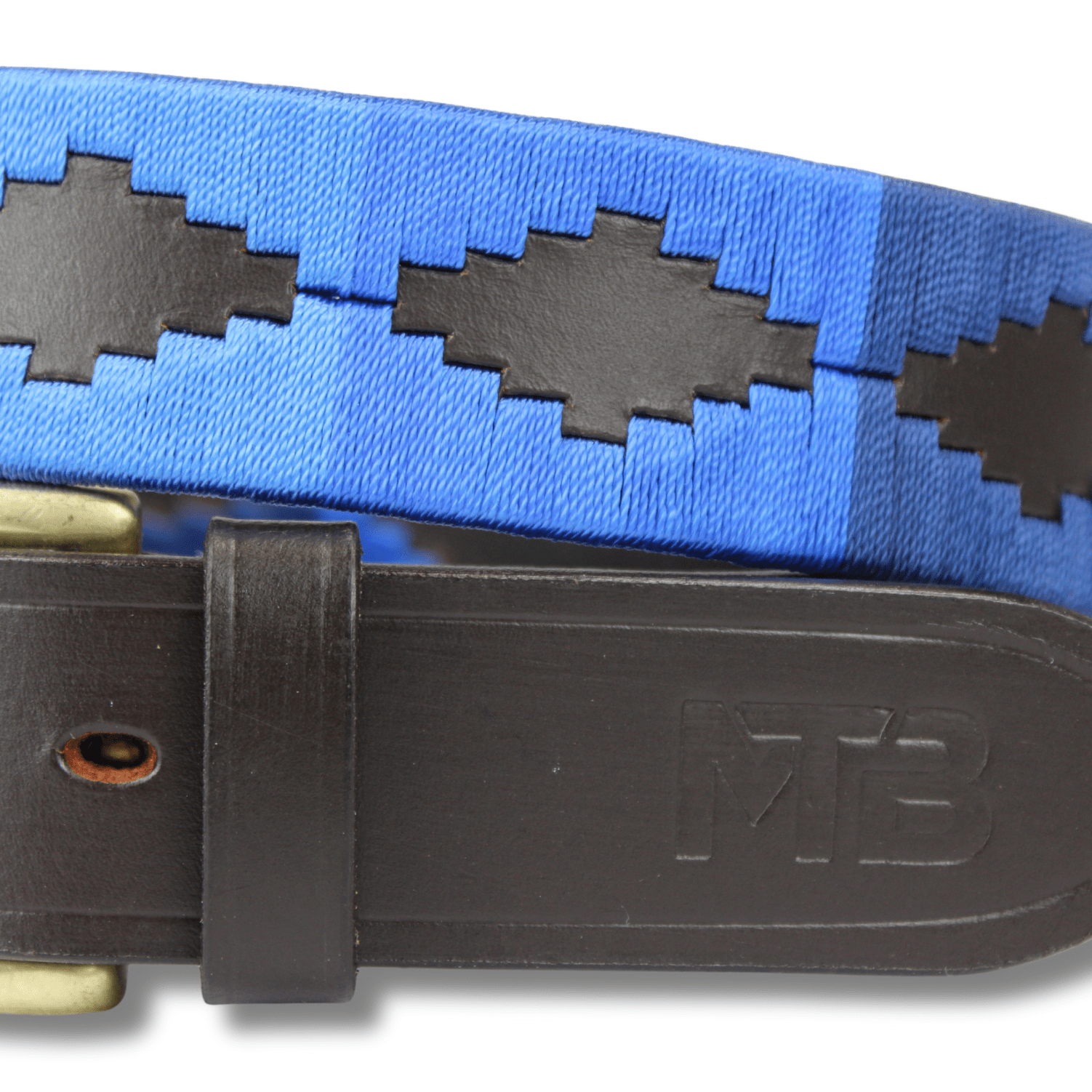 MTB Equestrian - Polo riem 3x Blauw - Riem