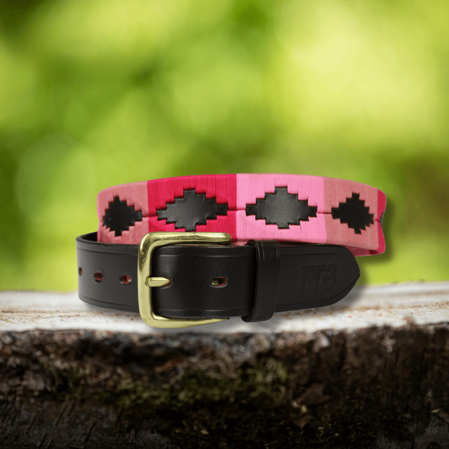 MTB Equestrian - Polo riem 3x Roze - Riem