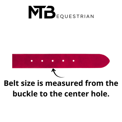 MTB Equestrian - Polo riem Roze Wit - Riem